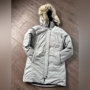 Helly Hansen Women's Silver Hooded Ski Jacket